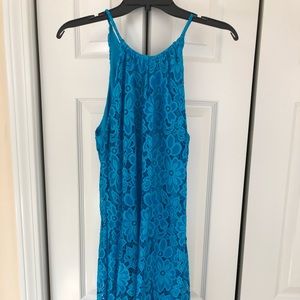 Blue dress